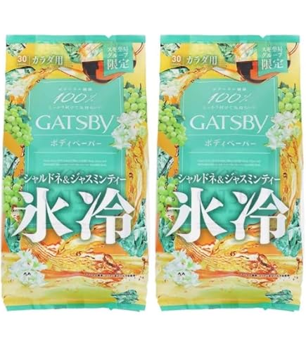 Amazon | ギ ャ ツビー ボディシート グリーンアップル 24枚入×3個